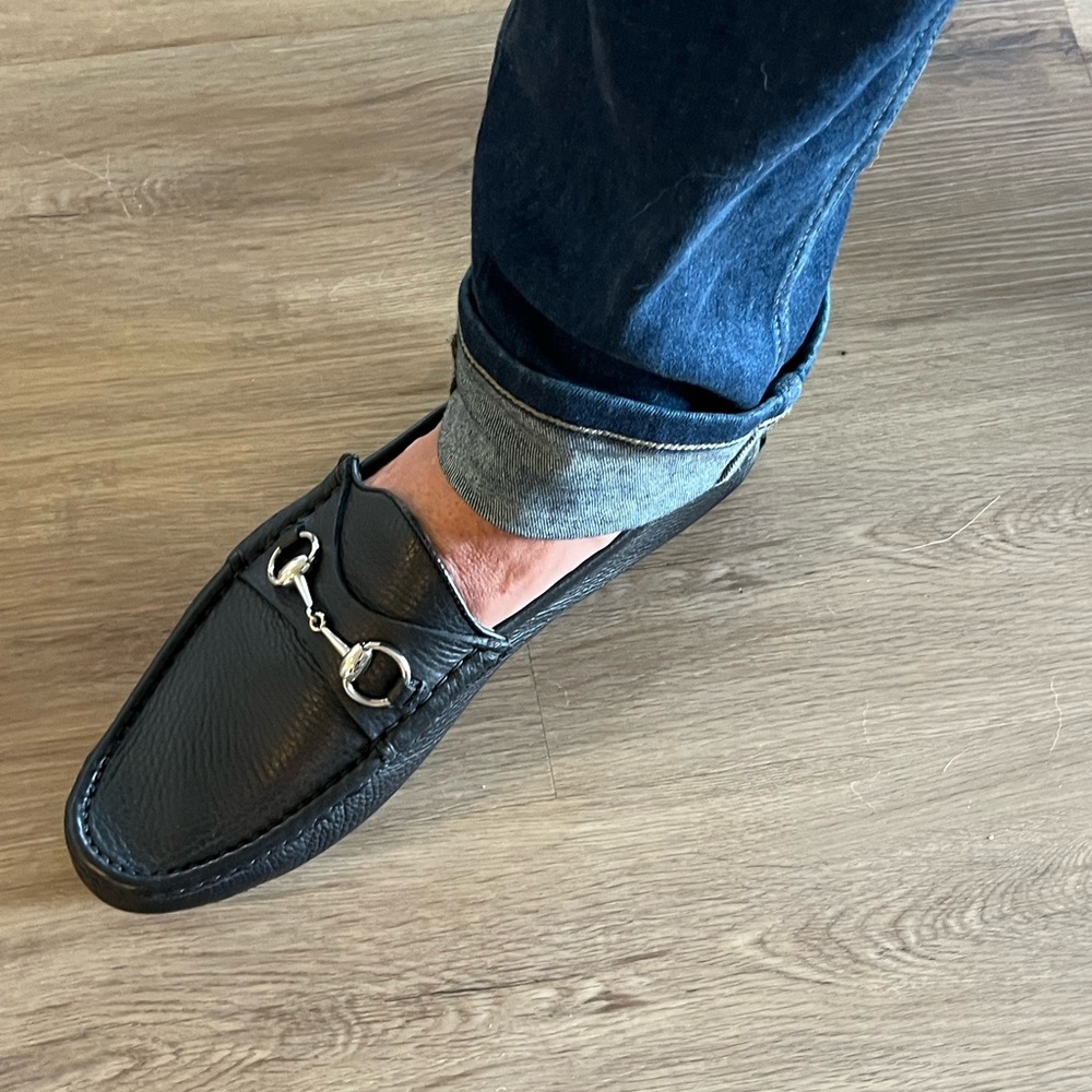 Gucci slip on loafer